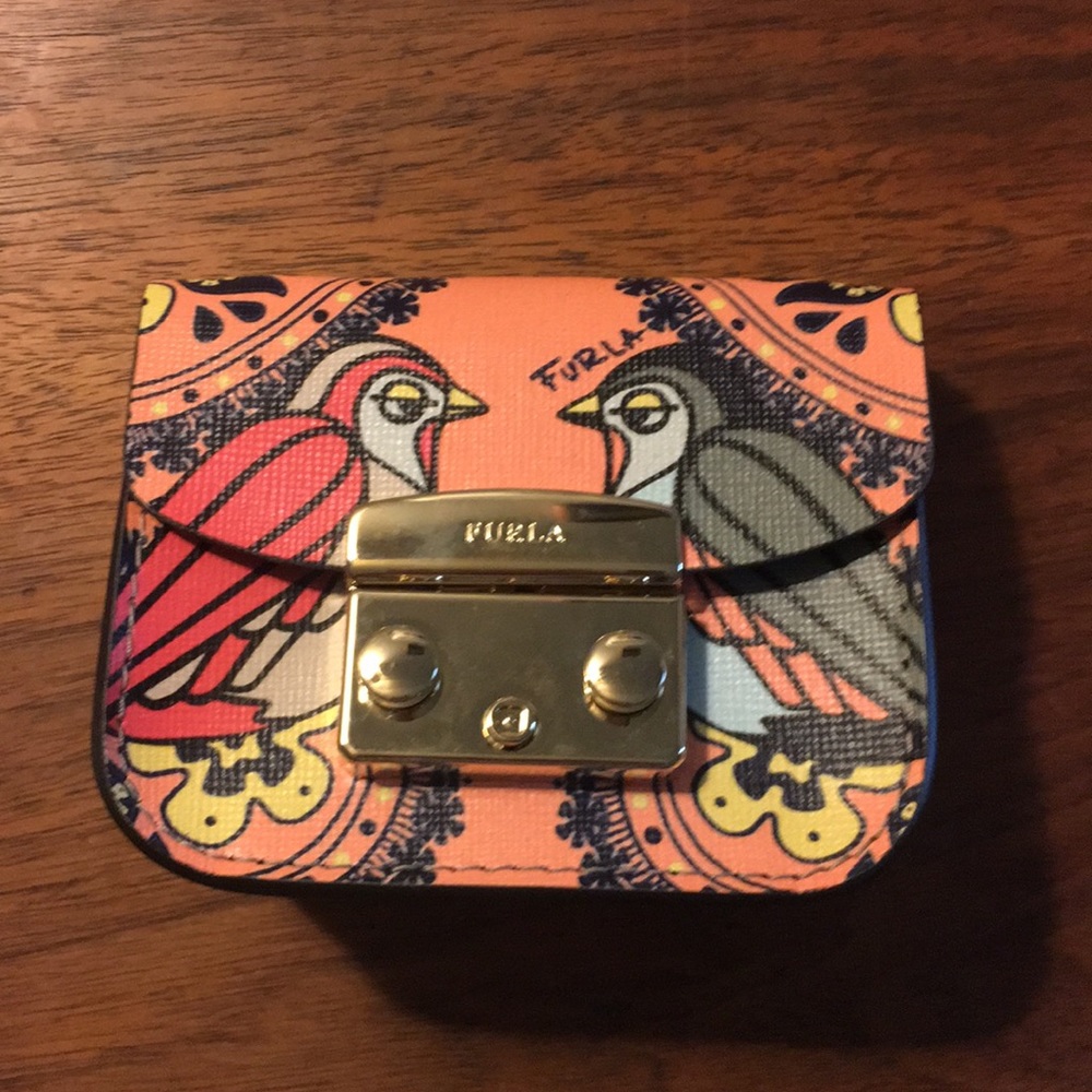 Furla tiny clutch Toni Pesca